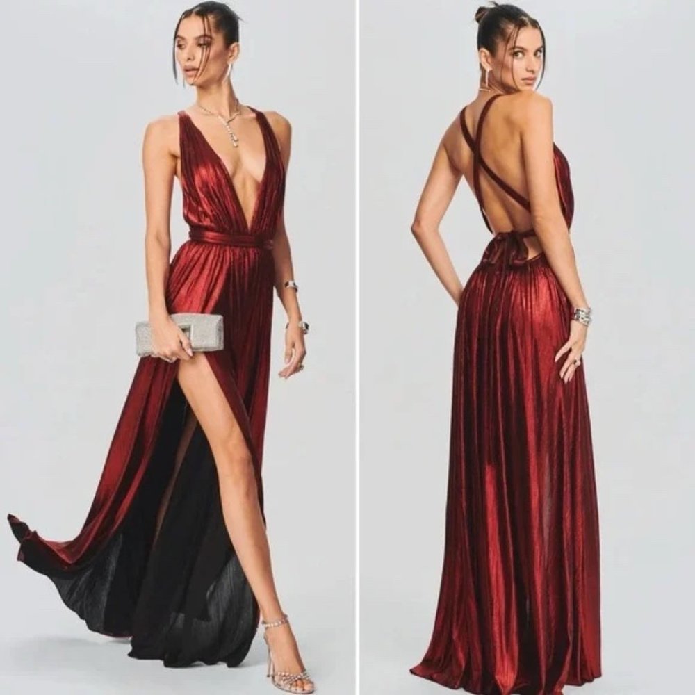 Retrofete Tova Dress Red